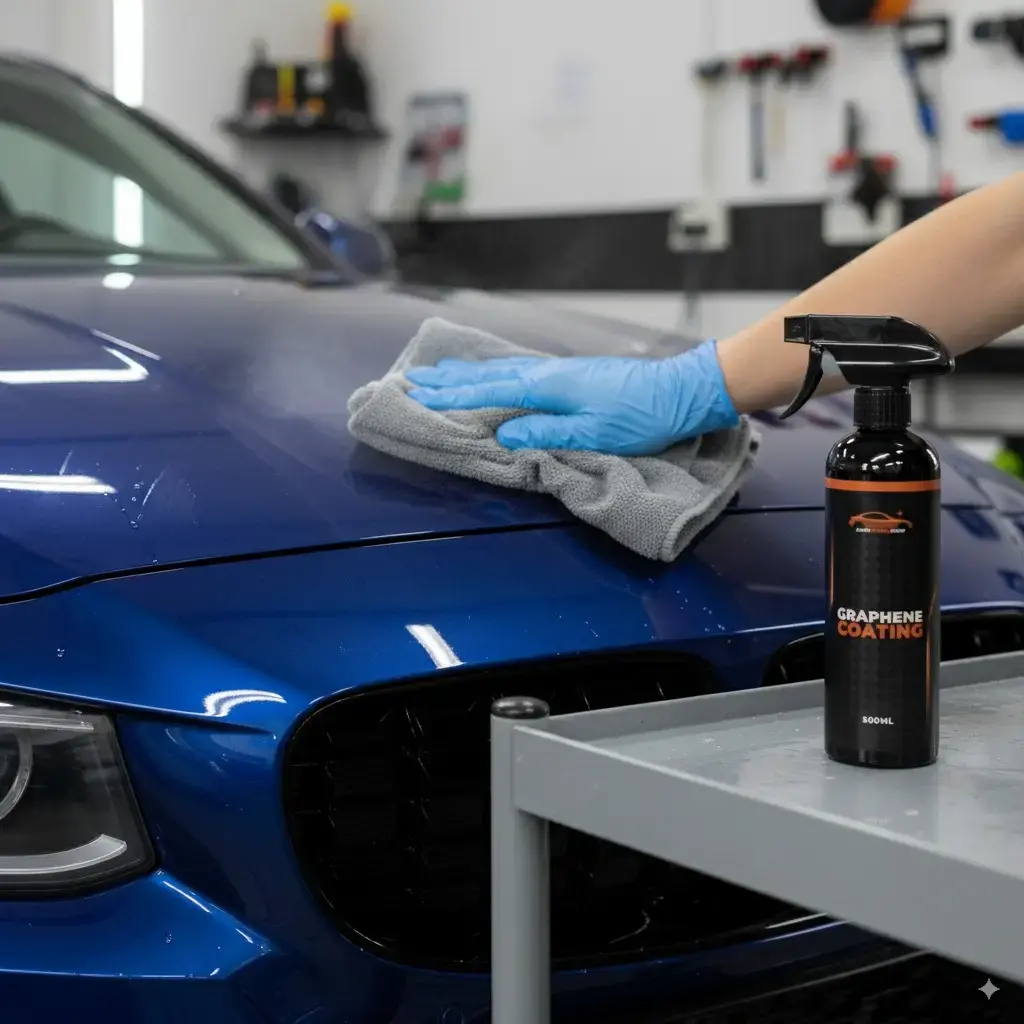 Graphene coating uitbuffen